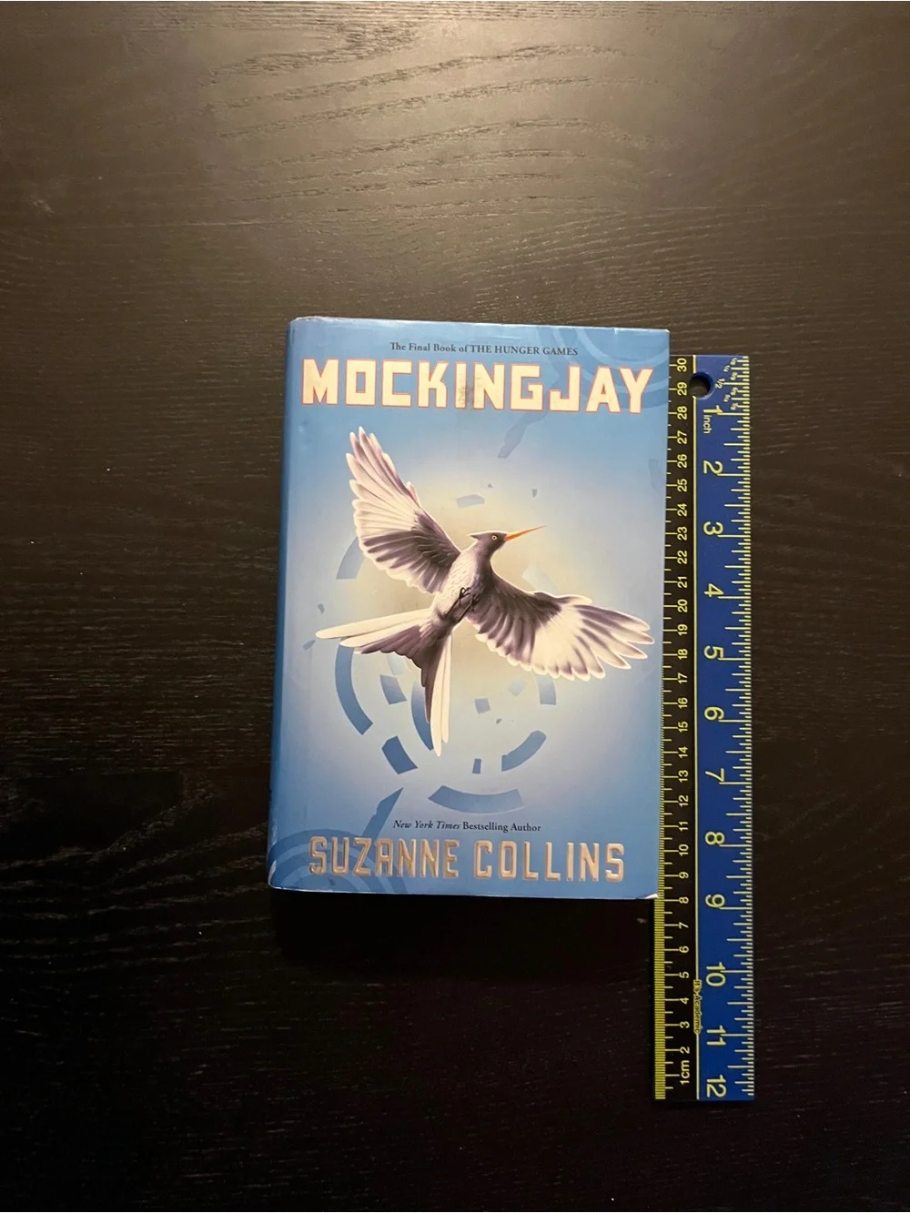 Scholastic Mockingjay Hardcover Book Hunger Games Trilogy Suzanne Collins Blue